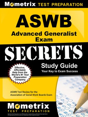 cover image of ASWB Advanced Generalist Exam Secrets Study Guide